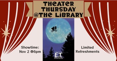 Theater Thursday: ET the Extra-Terrestrial